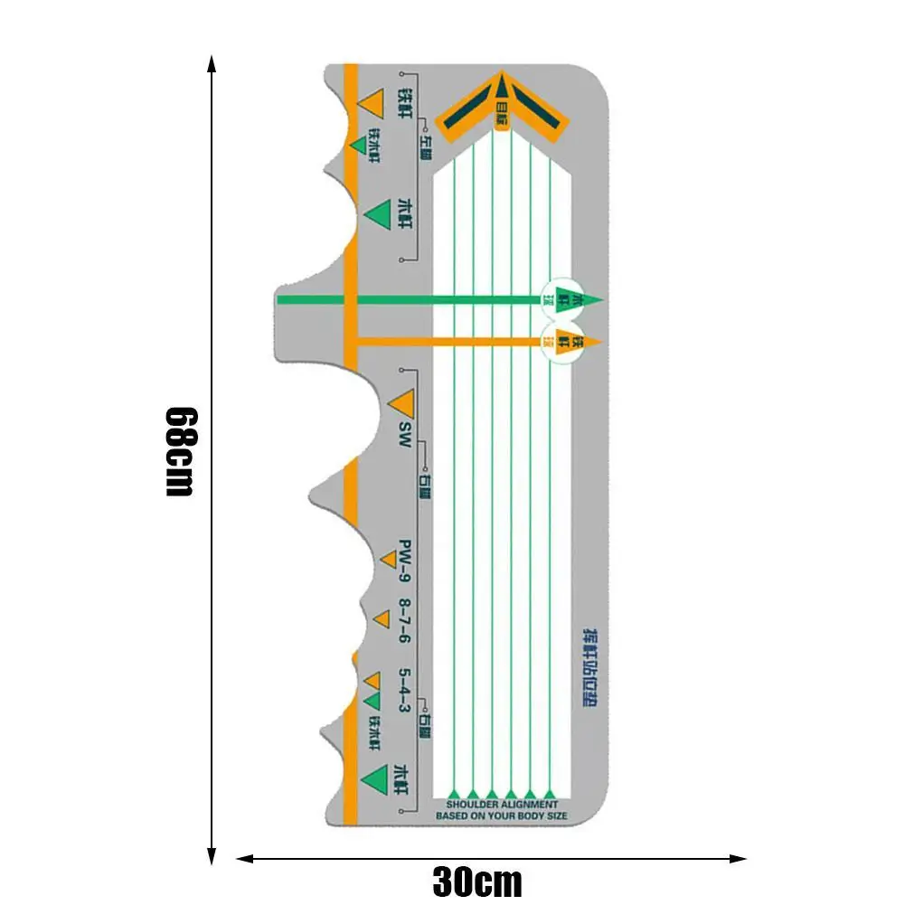 

Golf Station Board Swing Trainer Practice Corrective Accessories Training Clubs Golf Training Aids Posture Golf Batting Gol O2Z3