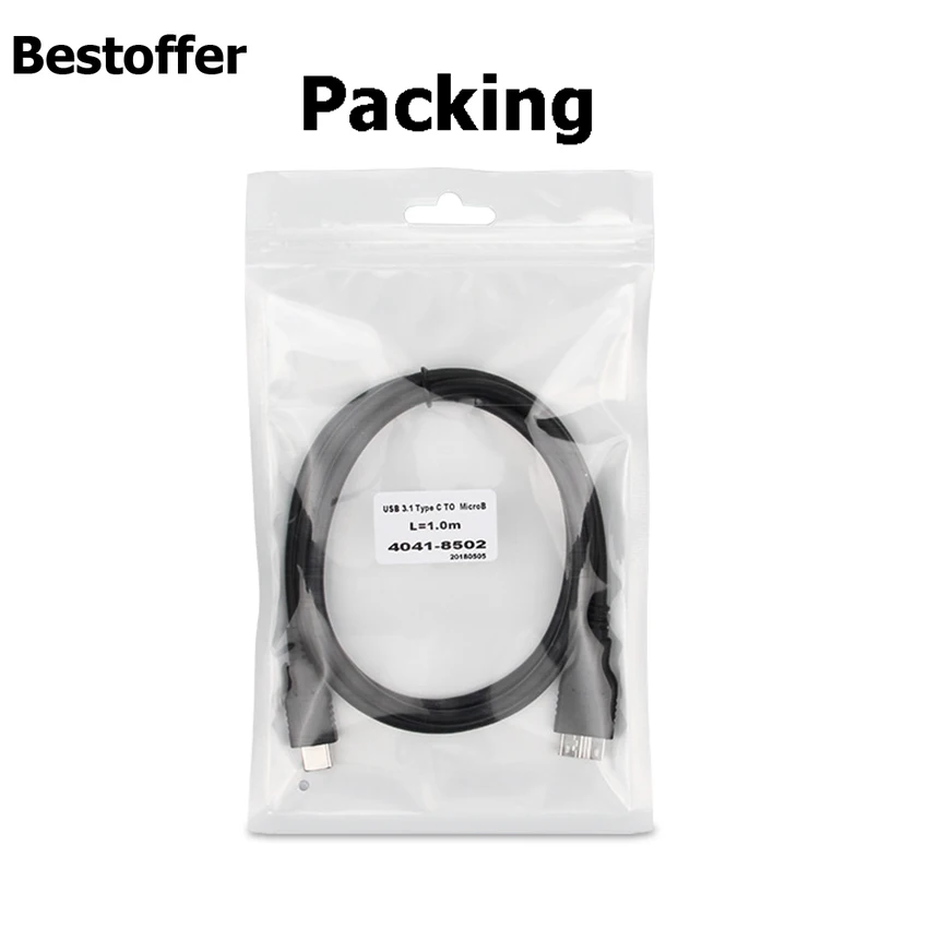5 шт./лот кабель USB C 3 1 к Micro B 0 (Gen2/ 10 Гбит/с) внешний жесткого диска для MacBook (Pro) Galaxy S5
