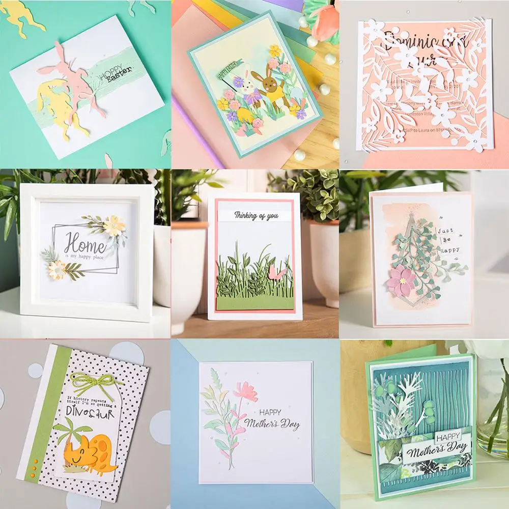 Креативные фоны Thinlits scrapbook металлические штампы высечки для бумажных ударов |