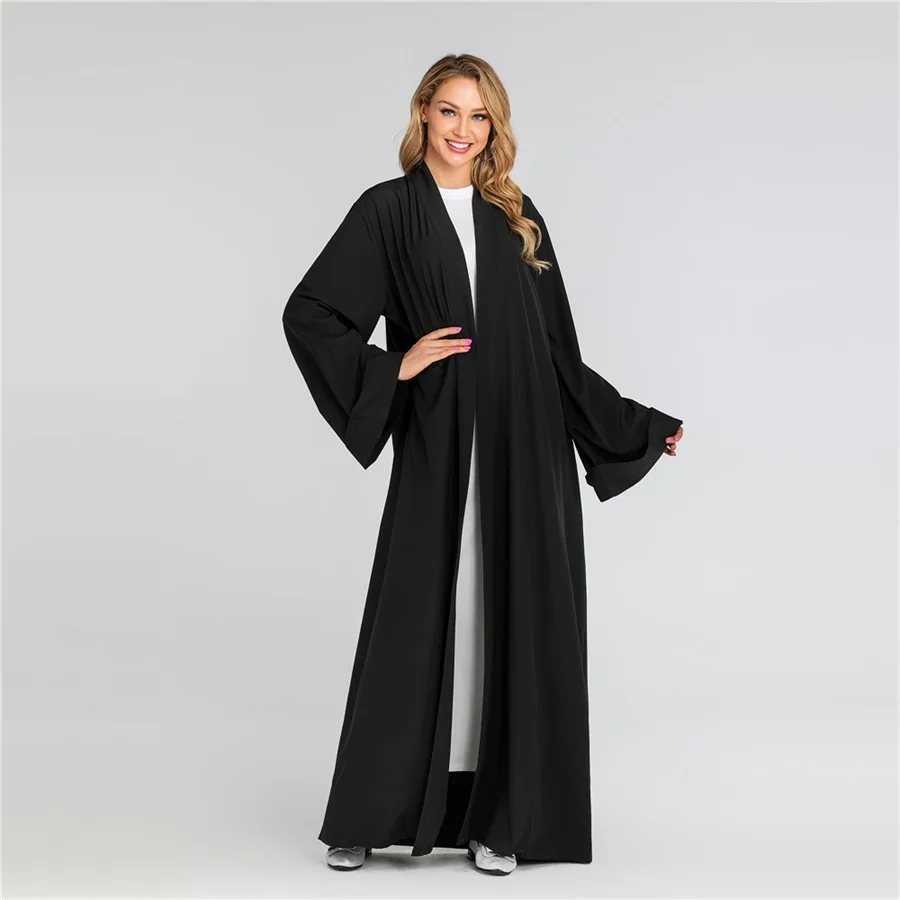 Siskakia мусульманская женская одежда abaya Brief solid casual Muslimah Jubah 7 цветов мусульманская Дубайская одежда с тонким поясом новое поступление