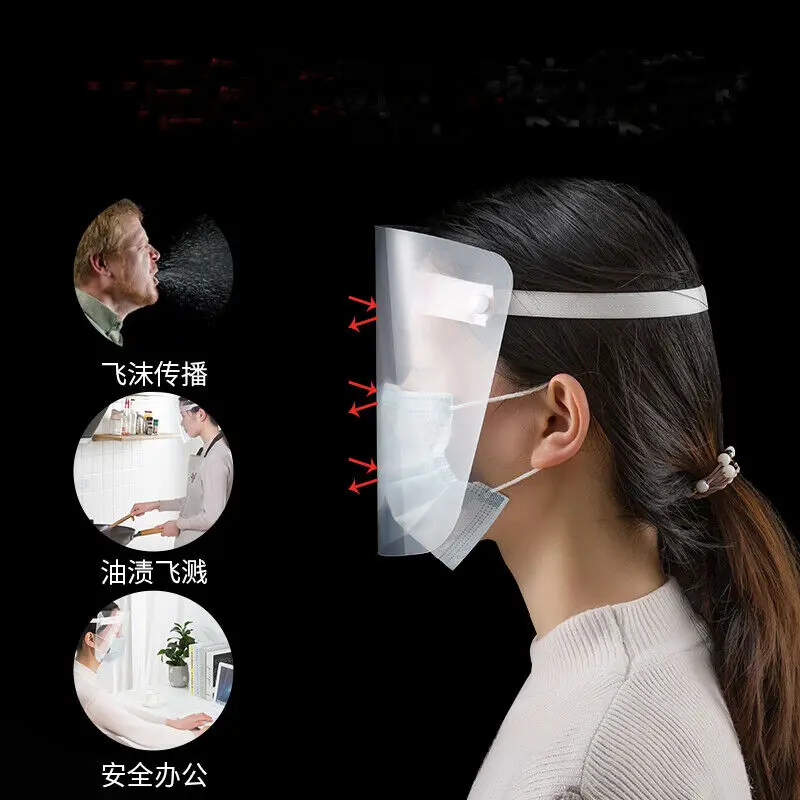 1 шт унисекс полное лицо щитки Анти туман защита от брызг прозрачные очки