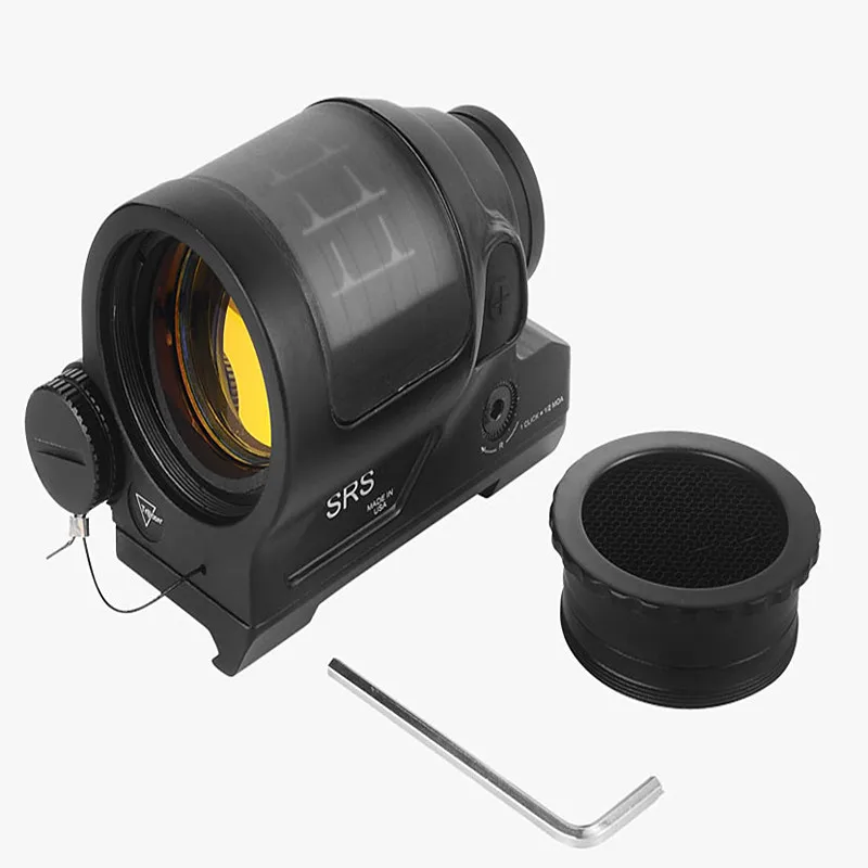 Trijicon охотничий рефлекторный прицел система солнечной энергии Охота SRS 1X38 красный