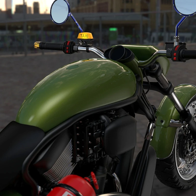 

Q9QD мотоцикл украшения изменение светильник с регулируемой ручкой шлем светильник USB для подзарядки