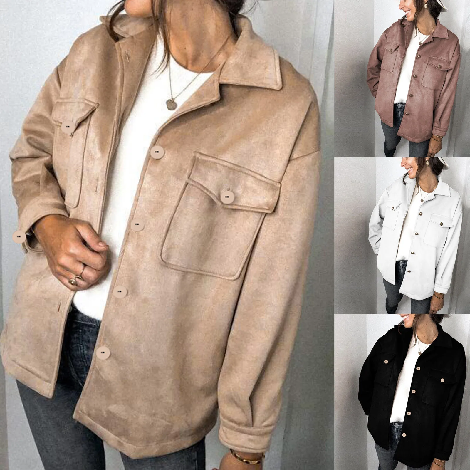 

Free Ostrich woman jacket Winter Lapel Button Long Trench Coat Jacket Ladies Overcoat Outwear женская куртка Drop Ship New