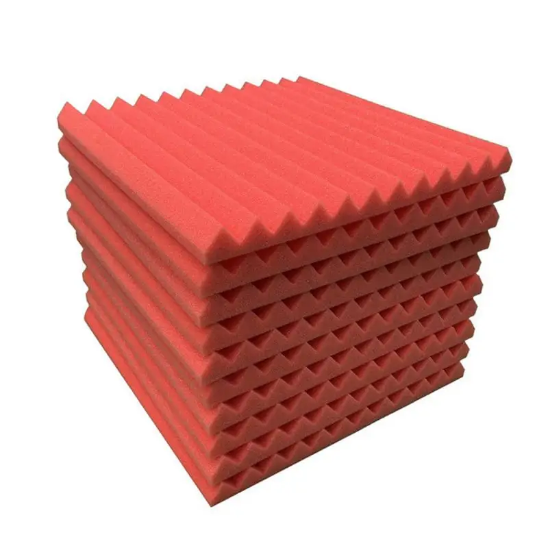 10 шт. 30x30x2 5 см студийная акустическая пена Звукопоглощающая панельная плитка