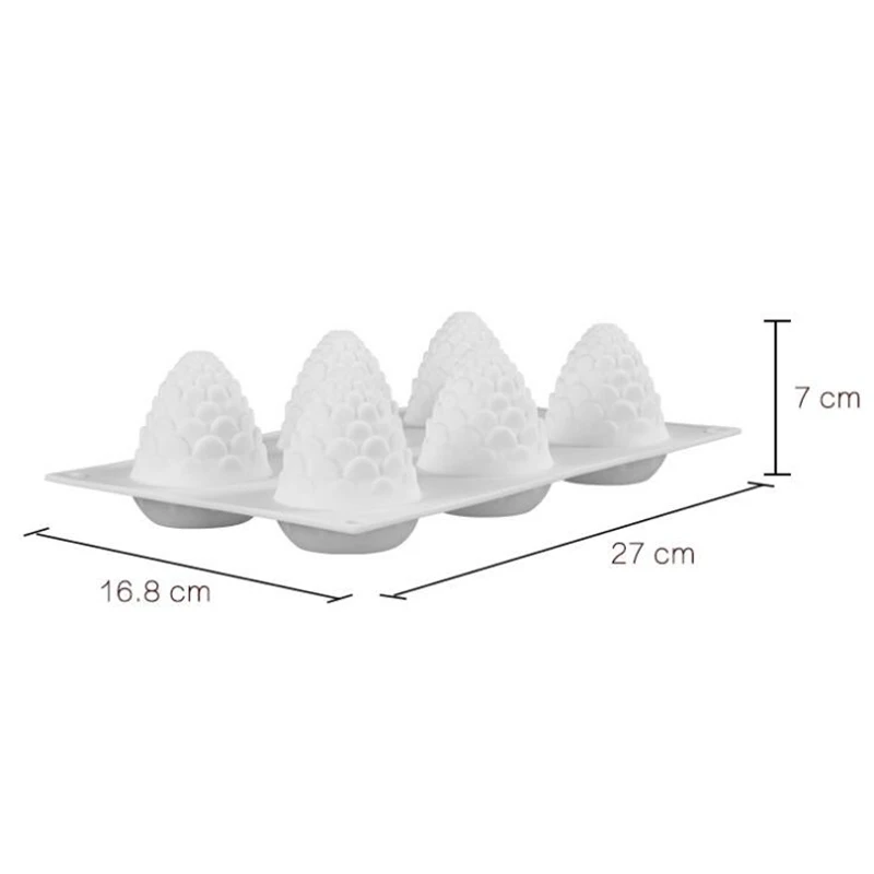 Silicone Pine Cones Cake Mold Mould Chocolate Sugar Bread Cookie Baking Molds | Дом и сад