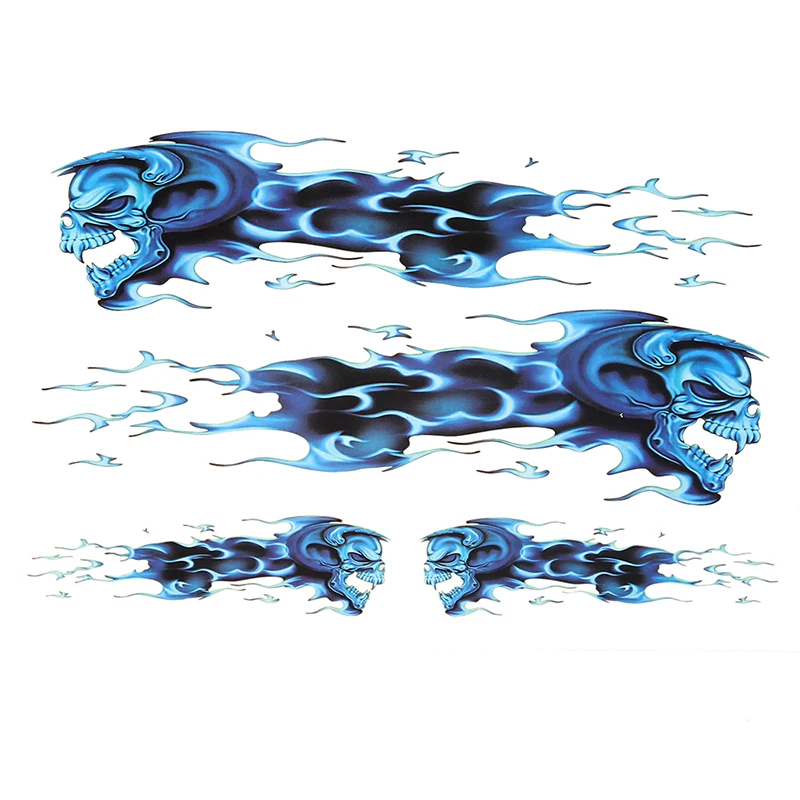 Виниловая наклейка на голову волка забавная самоклеящаяся для мотоцикла