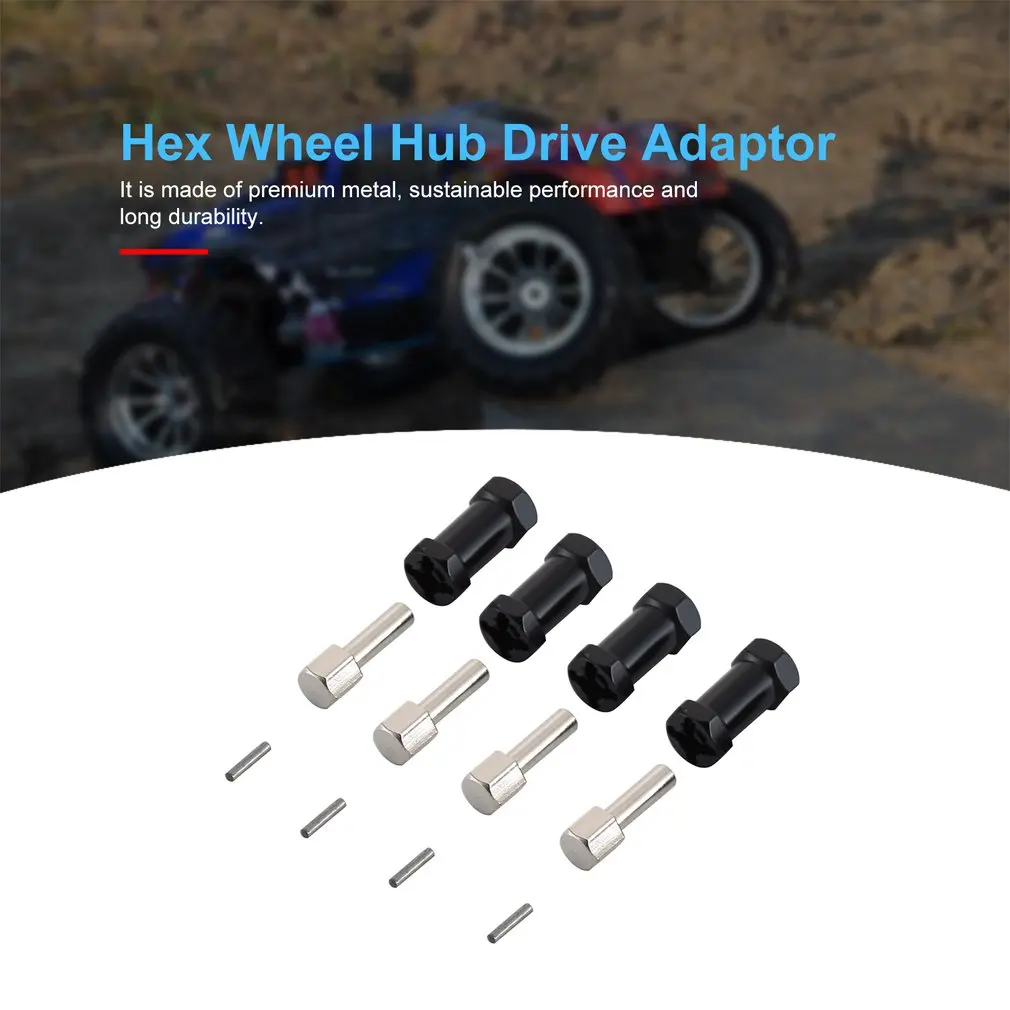 4 шт. RC автомобиль 25 мм Шестигранная Ступица колеса адаптер удлинитель муфта для