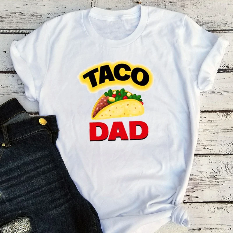 Семейные рубашки для дня рождения Taco одинаковые футболки всей семьи с модным