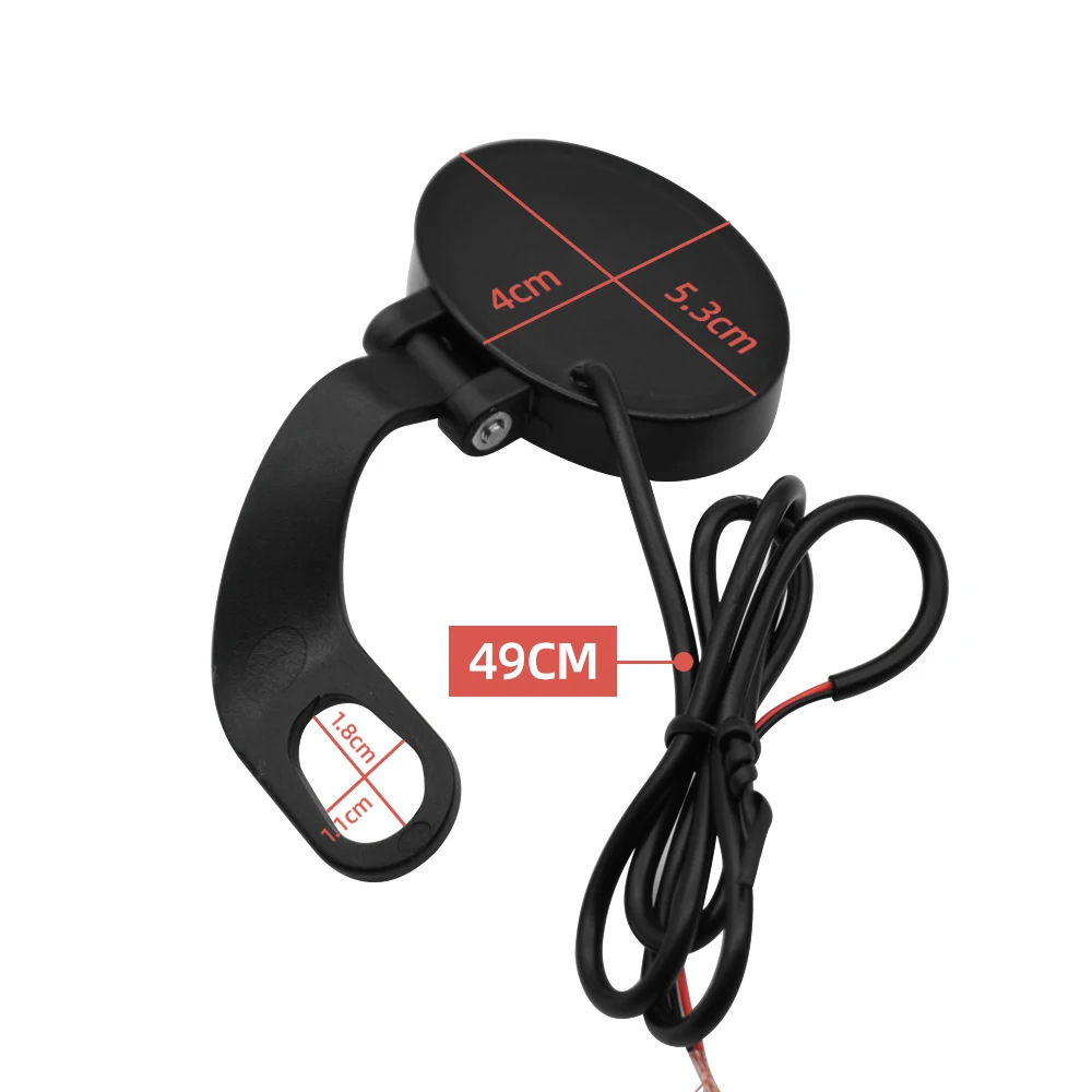 

For Honda CBR600 F2 F3 F4 F4i cbr 600 f3 f4i f4 f2 Waterproof LED Digital Voltmeter Tester DC 9V to 24V voltage Panel Meter