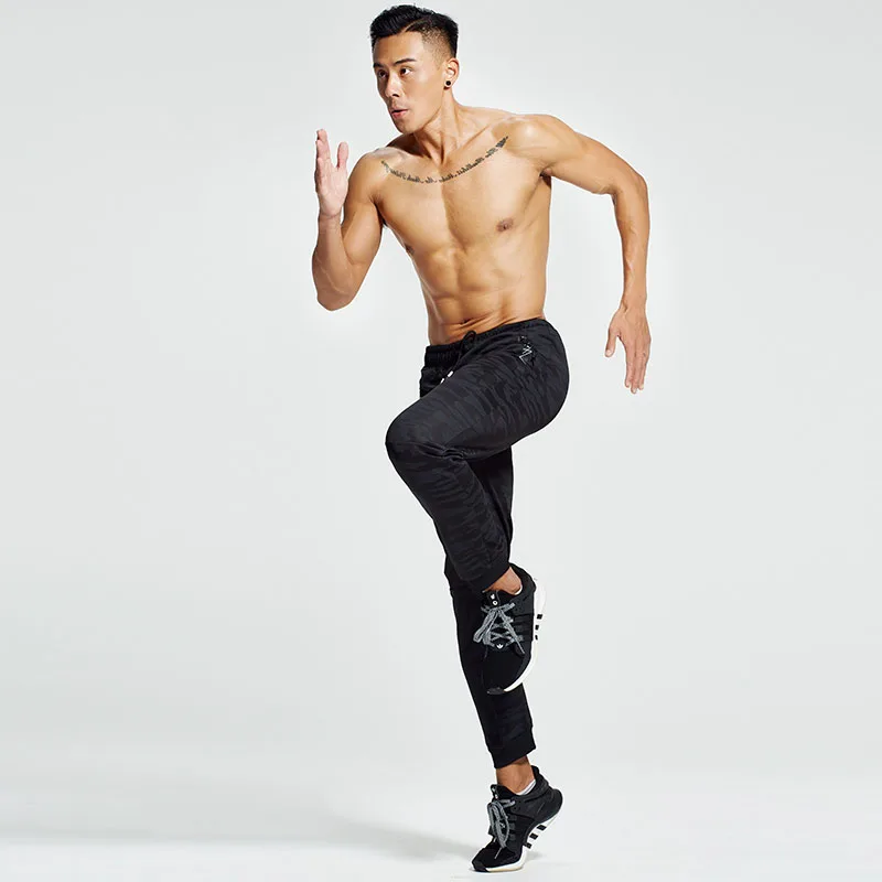 Спортивные брюки мужские осень зима новые повседневные леггинсы с камуфляжной