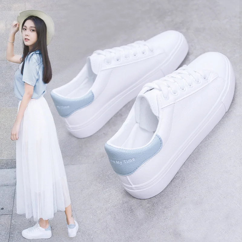 

Women Sneakers Fashion Vulcanize Shoes Summer Casual Shoes Women Pu leather Platform Shoes Women Zapatillas Mujer