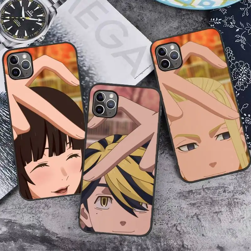 

Tokyo revengers mikey Phone Case for iPhone 13 7 8 11 12 Pro X XS XR Samsung A S 6 7 9 10 51 70 mobile bags iphone 11 case
