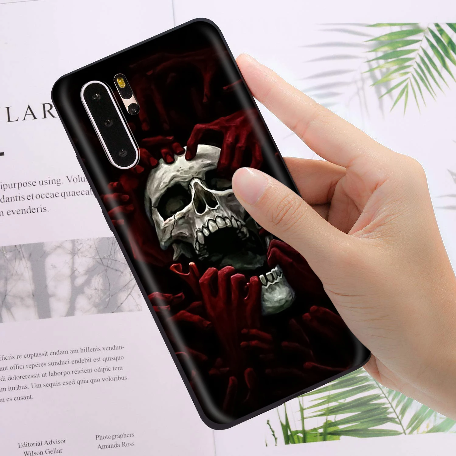 Силиконовый чехол YIMAOC с черепами ужасов для Huawei Mate 30 20 Honor 10 8x Nova 3i 3 P30 Lite Pro |