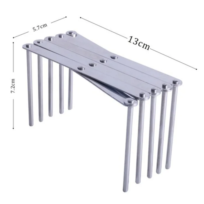 Многофункциональный выдвижной стеллаж для хранения складной кухонный гаджет из