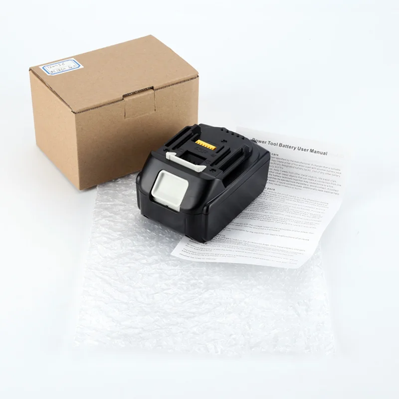 

Power Tool Battery 18V 6000mAh Rechargealbe Battery For Makita BL1830B Latest Version Balance Charging