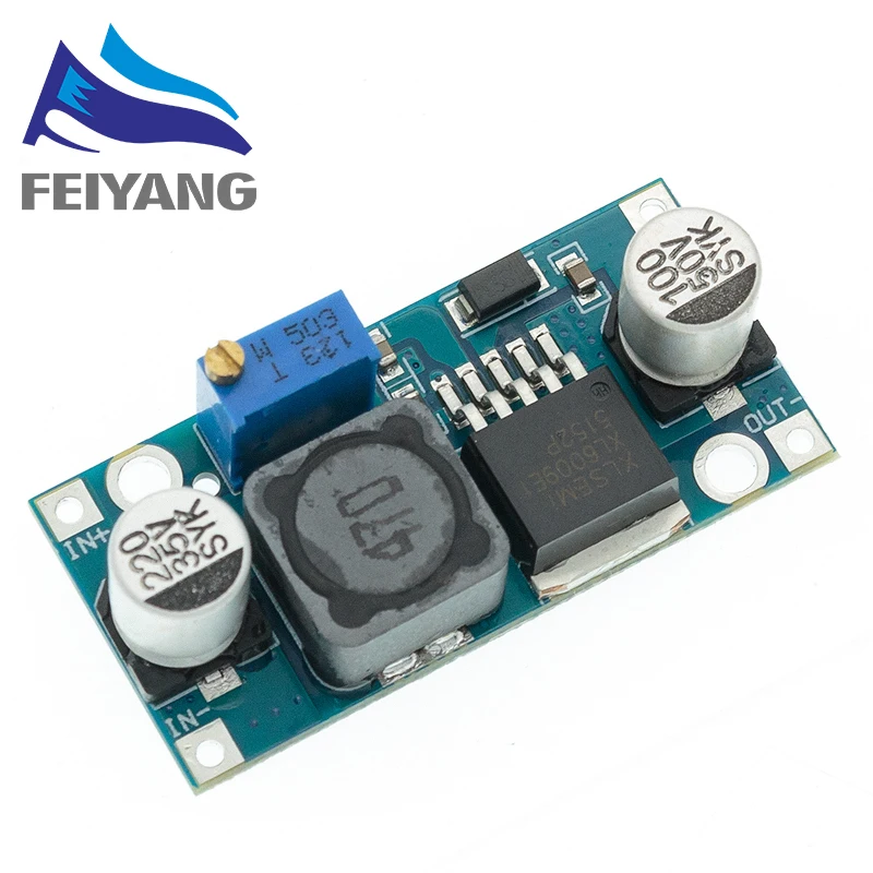 10 шт. SAMIORE ROBOT XL6009 DC Booster module блок питания модуль Выход регулируется Супер LM2577 самый