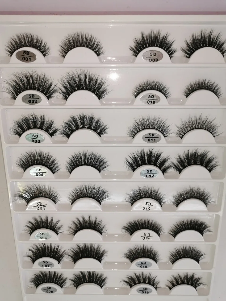 

300 pairs/pack NEW 5D 3D Mink Hair False Eyelashes Natural/Thick Long Eye Lashes Wispy Makeup Beauty DHL Free shipping +GIFT