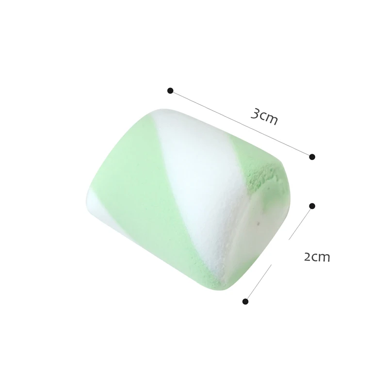 green YUYU 10 шт. имитация Зефир реквизит поддельные Зефир детский сад украшение из колец Детские фотографии реквизит украшения - Цвет: green