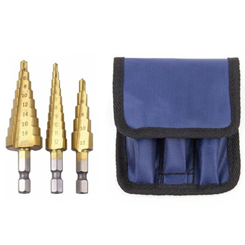 Straight Groove Step Hand Long Countersink Drill Bit Metal Plastic Hole Cutter Puncher Coated Wood Core Set | Инструменты