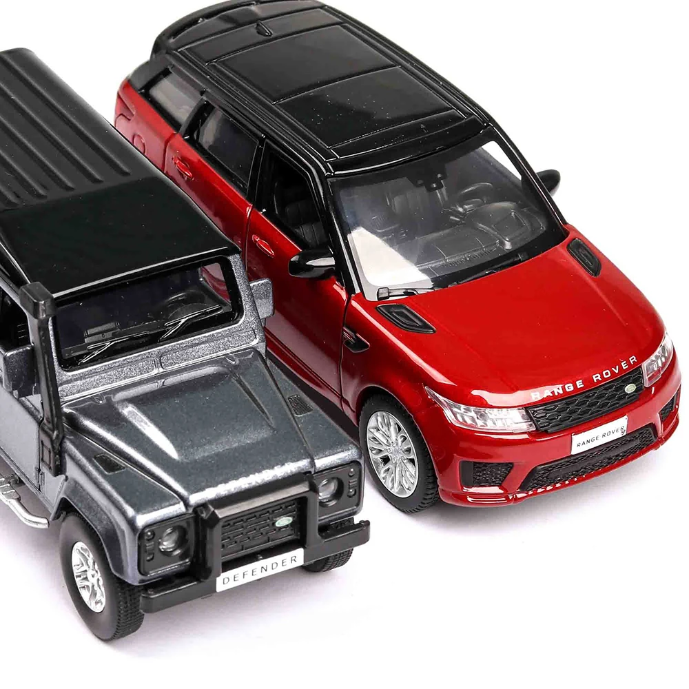 1:36 автомобилей горячего колеса автомобиля Land Rover Range машина литья под давлением