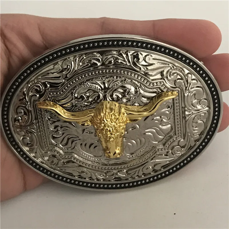 Розница 2020 новейшие стили высокое качество крутая 3D золотая голова быка