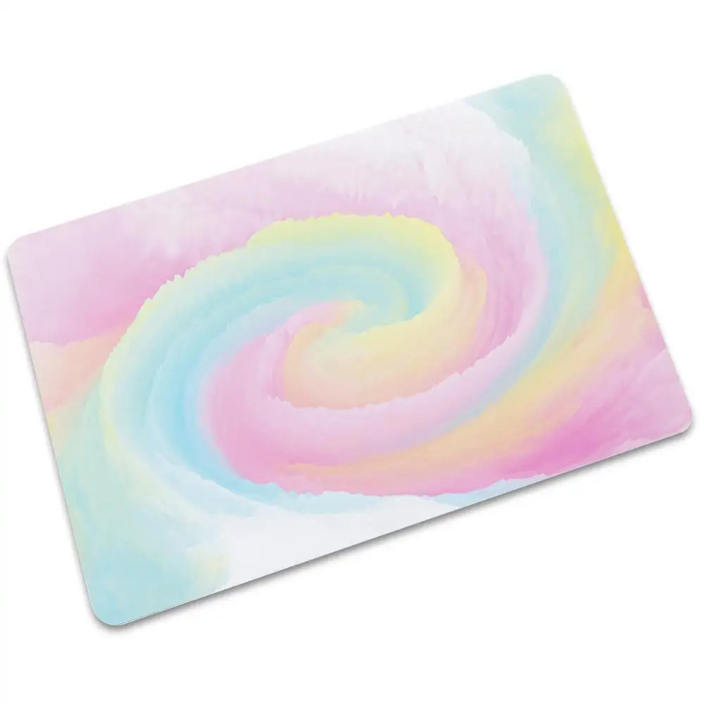 Тонкий резиновый ковер для кухни спальни гостиной прихожей напольный коврик