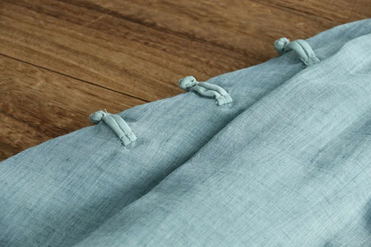 

2021 Summer Women Skirt China Style Vintage Double Layer Cotton And Linen Literary Loose Skirts Women