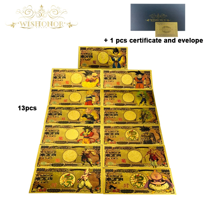 Лучшая цена для всех типов банкнот из японского аниме Демон с покрытием 24