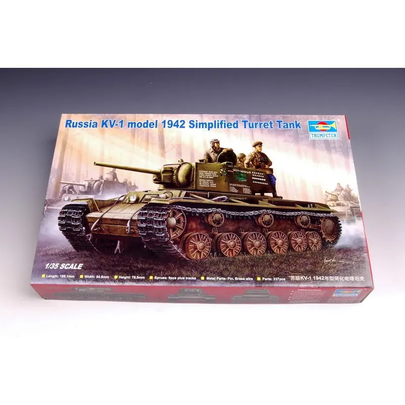 Модель Trumpeter 00358 1/35 для России модель 1942 комплект модели с упрощенный баком и