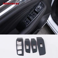 car window switch panel trims stainless decorative interior parts frame mouldings auto accessories for haval f7 f7x 2018 2019