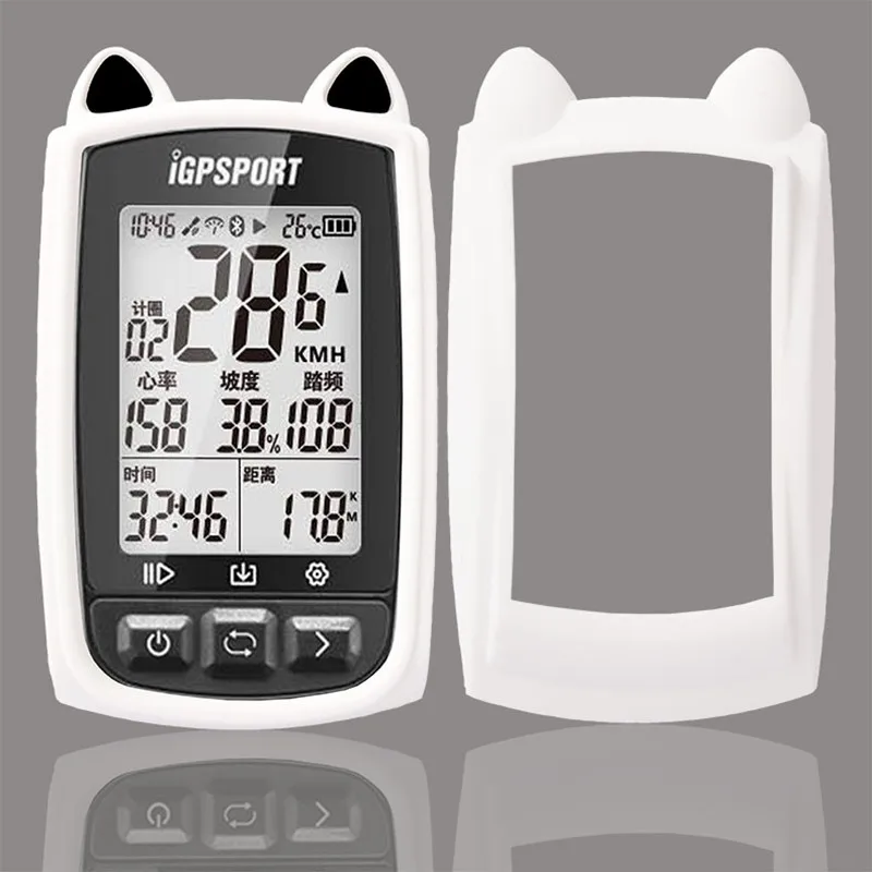 Универсальный гелевый кожаный чехол для велосипеда и Защитная крышка экрана I GPS