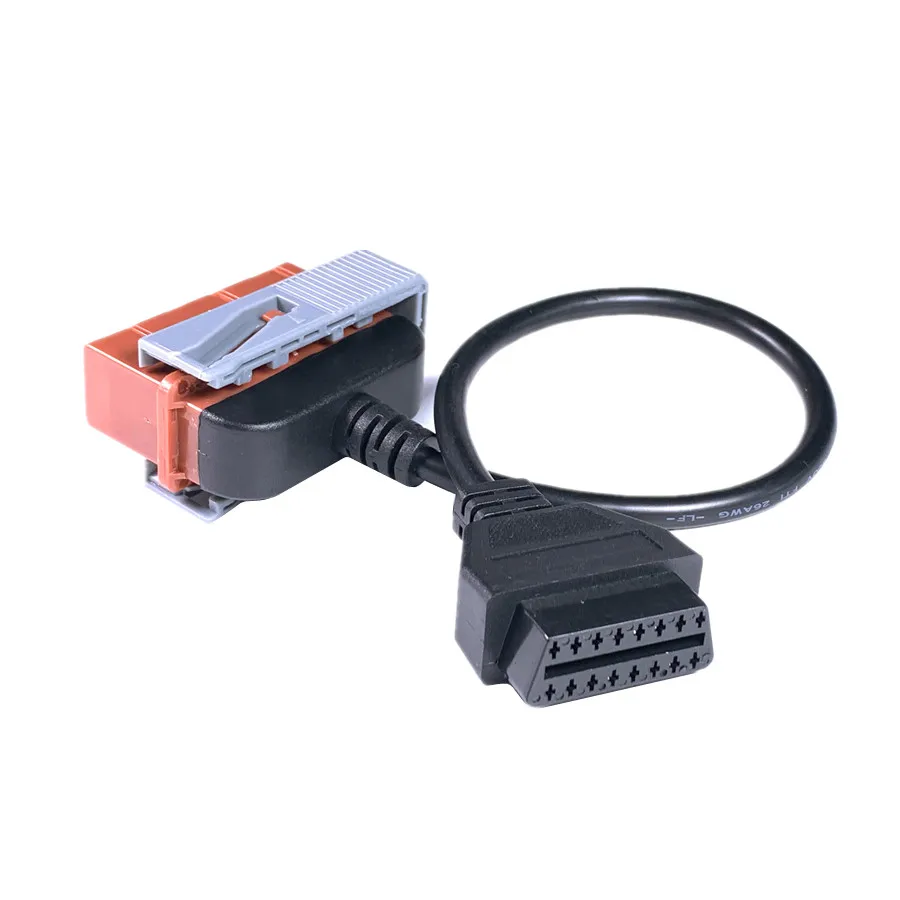30 Pin папа к OBD OBD2 OBDII DLC 16 Женский адаптер автомобильного диагностического