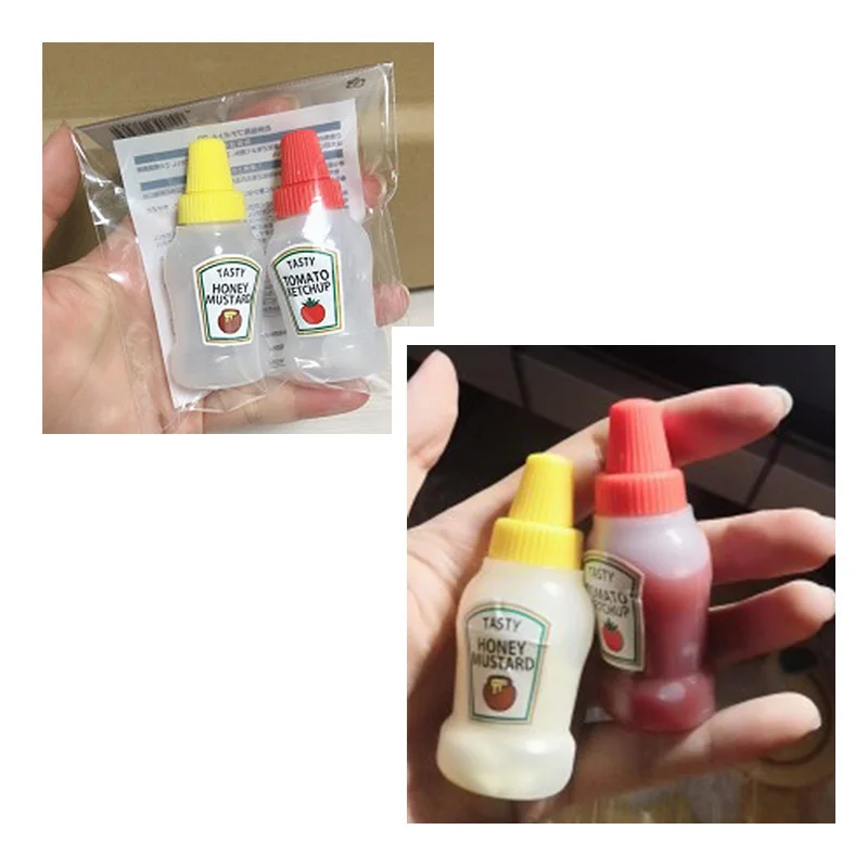 2 шт./компл. 25 мл мини-бутылка для томатного кетчупа портативная маленькая