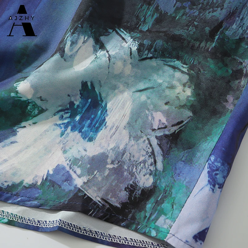 

Painting Graffiti Print Hawaiian Shirts for Men Summer Casual Hip Hop Short Sleeve Shirts Harajuku Streetwear Aloha Shirt Women