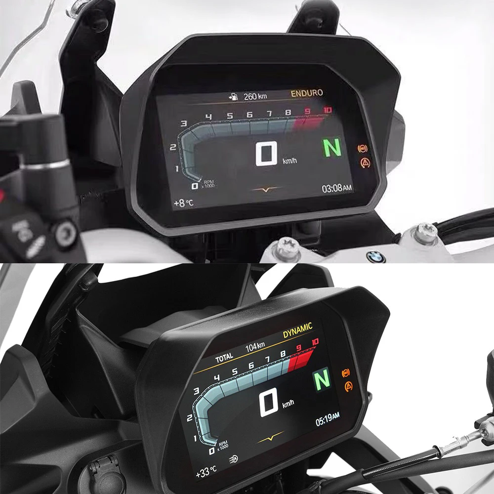 

For BMW R 1250 GS R 1250 GS Adventure R 1250 R R 1250 RS S 1000 RR Motorcycle Glare Shield Instrument Hood Plastic Connectivity