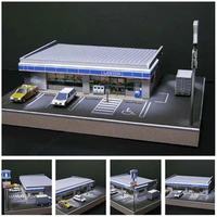 187 ho scale handmade supermarket model train shop sand table model 2216cm