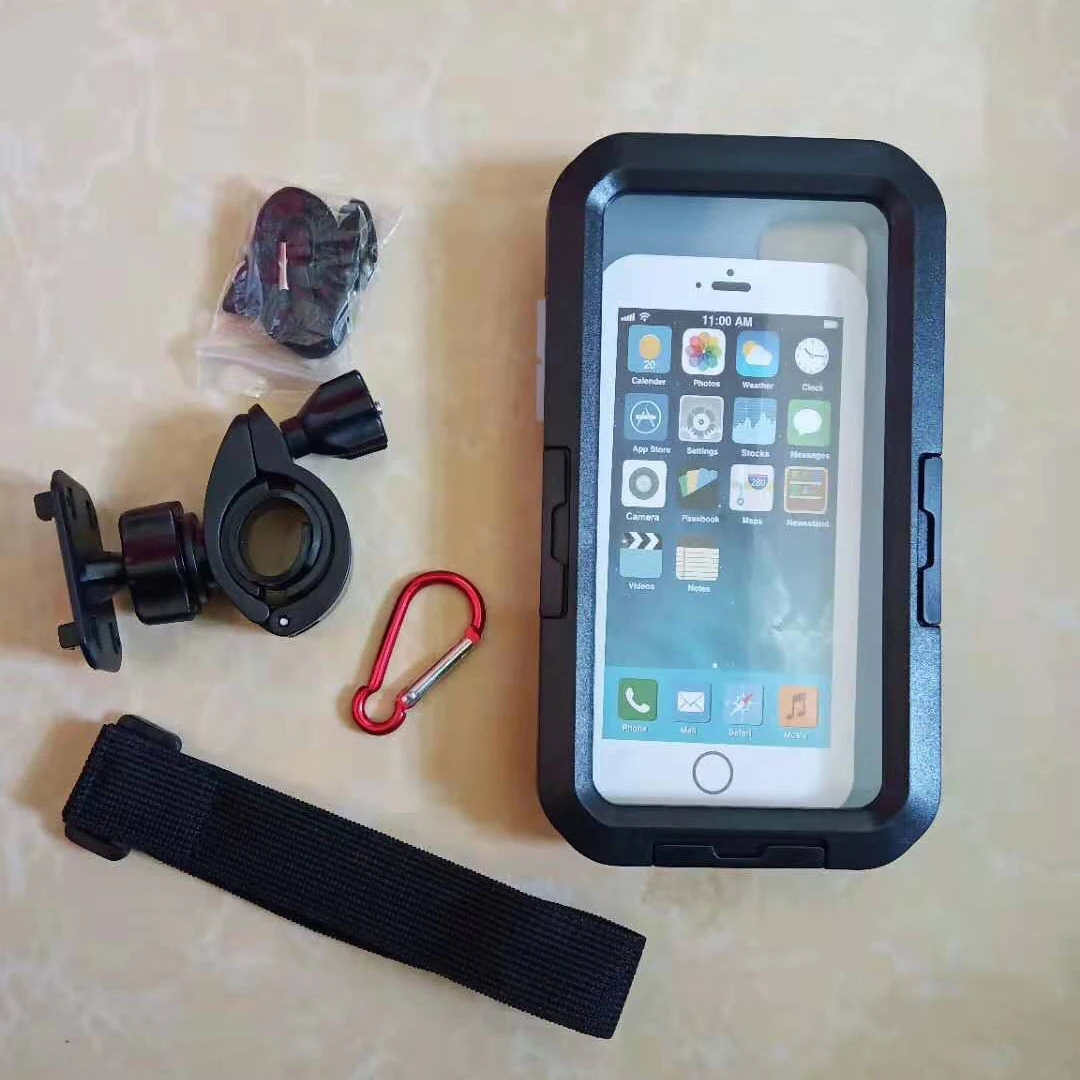 Водонепроницаемый мотоциклетный держатель для телефона iPhone11 велосипед GPS