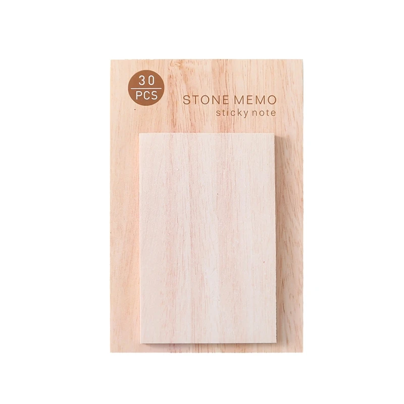 

Creative Marble Color Self Adhesive Memo Pad Stone Style Sticky Notes Bookmark School Office Stationery