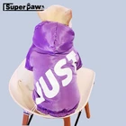 Светоотражающее пальто для собак, ветровка, зимняя теплая толстовка с капюшоном, одежда для маленьких и средних собак, куртка для французского бульдога, мопса, шнауцера HEC09