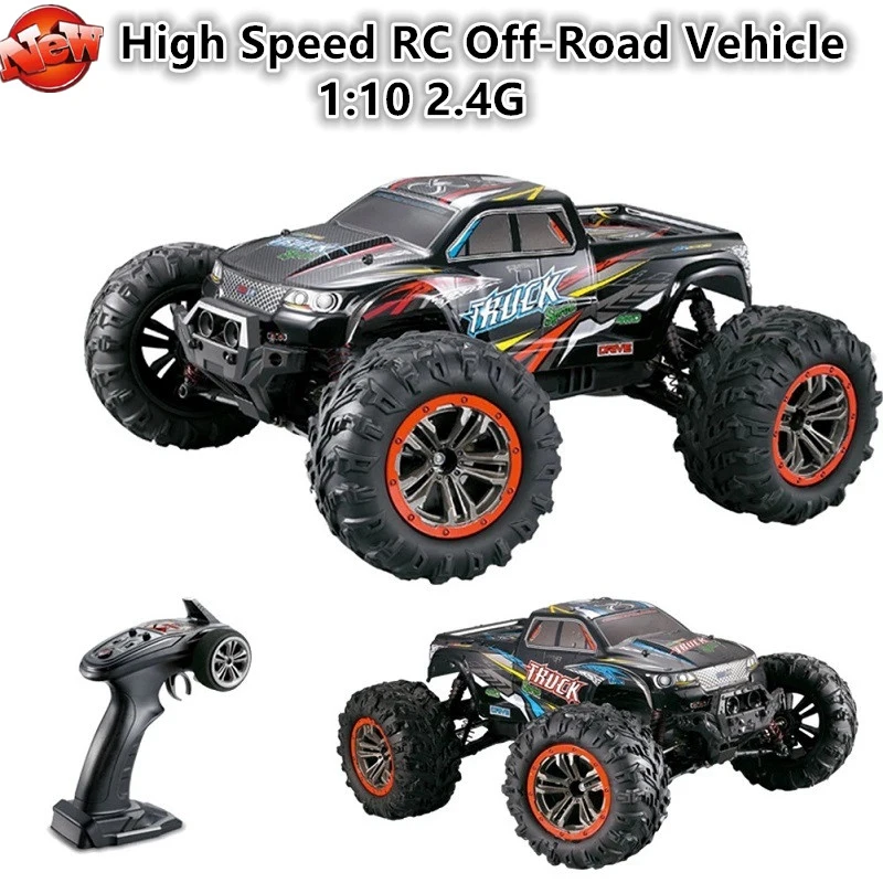 Большой высокоскоростной внедорожник Rremote Control автомобиль RC 2 4G 1:10 4WD внедорожный