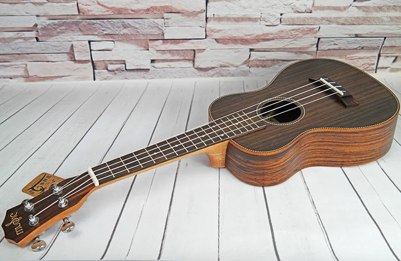 ukulele konzert tenor akustische elektrische gewöhnlichen 23 26 zoll gitarre palisander 4 strings ukulele guitarra handwerk plug in uke free glob