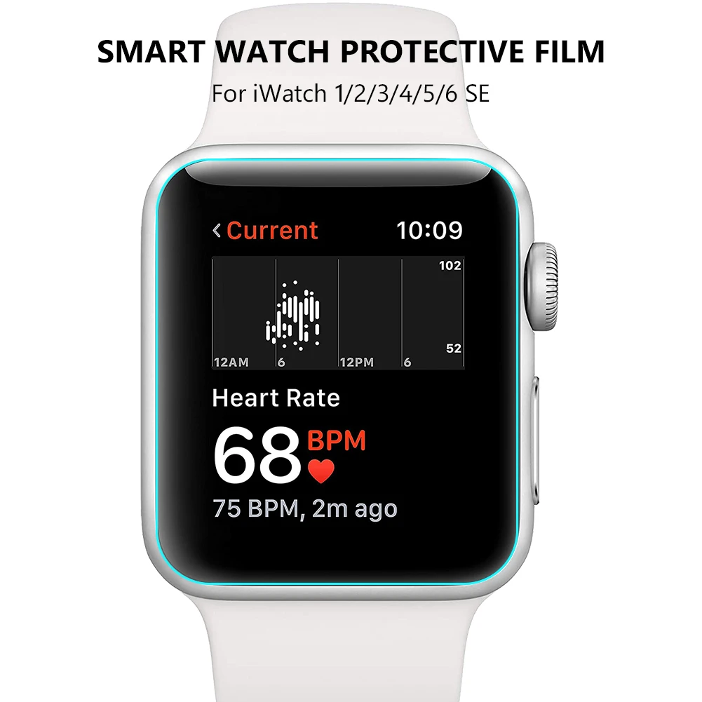 1/2/3pcs PET Screen Protector Film For Apple Watch Serie 1 2 3 4 5 6 SE 44mm 40mm 42mm 38mm Iwatch |