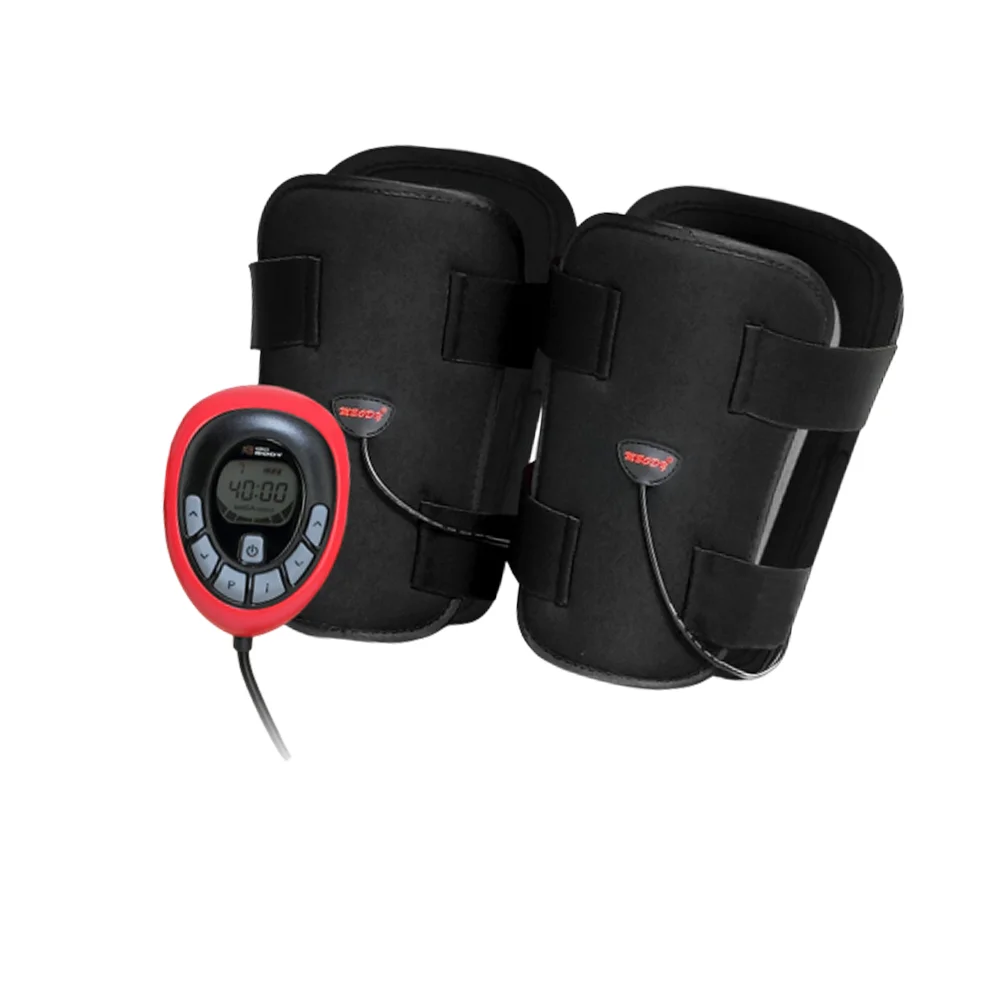 

Vibration Legs Fat Weight Loss Rejection of Fat Thin Thigh Calf Fitness Exerciser Slimming Belt Products Machine for (Blac