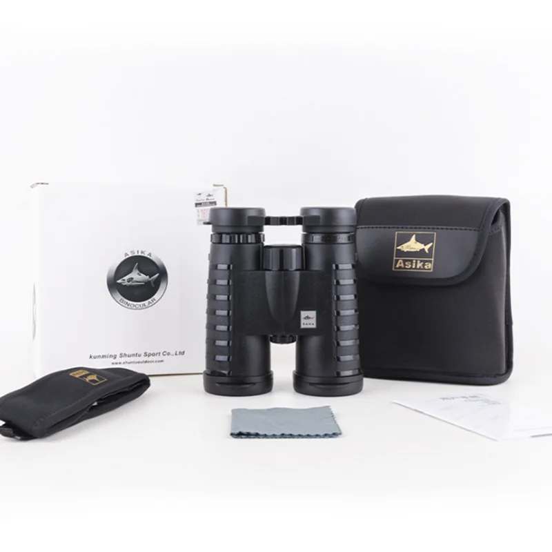 

10x42 Binoculars Outdoor Professional High Power Low Light Night Vision BAK4 Optical Lens HD Waterproof Camping Binoculars