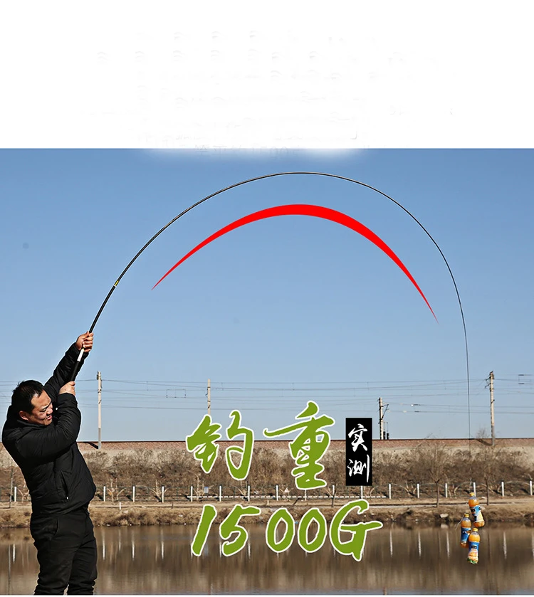 Телескопическая удочка mVboni Высококачественная сверхжесткая телескопическая из