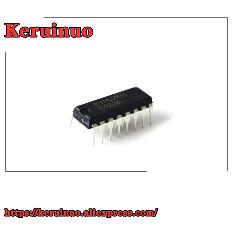 10 шт. CD4053BE DIP16 CD4053 DIP 4053BE 16 Новый и оригинальный IC|Аксессуары для батарей ЗУ| |