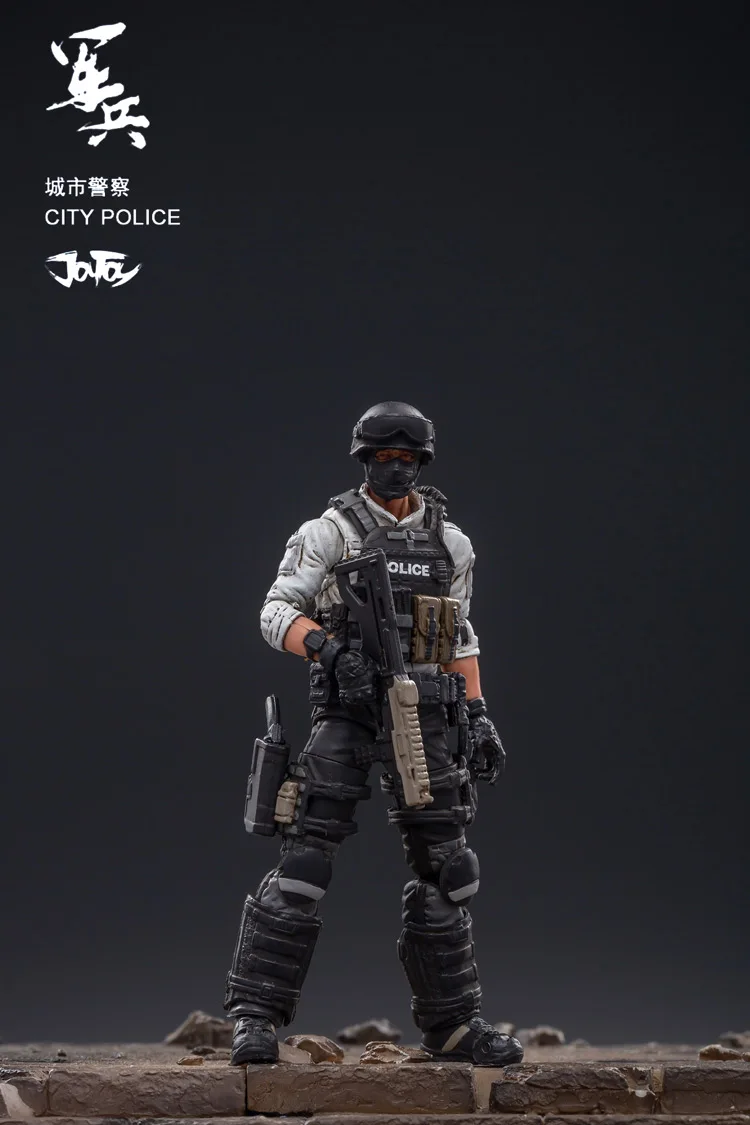 (5 шт./лот) JOYTOY Military 1/18 Коллекционная экшн-фигурка команды городской полиции