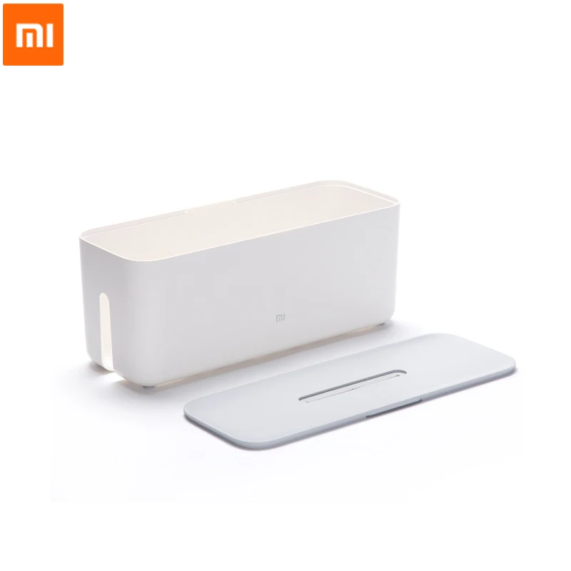 

Коробка для хранения кабеля Xiaomi, чехол для сетевых лент и проводов, защита от пыли, органайзер, коробка для сетевых линий, контейнер для хран...