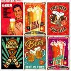 Металлическая табличка для пива, металлическая, винтажная, забавная, настенная вывеска для бара, паба, клуба, мужская пещера, жестяные таблички, винтажные металлические вывески WY153